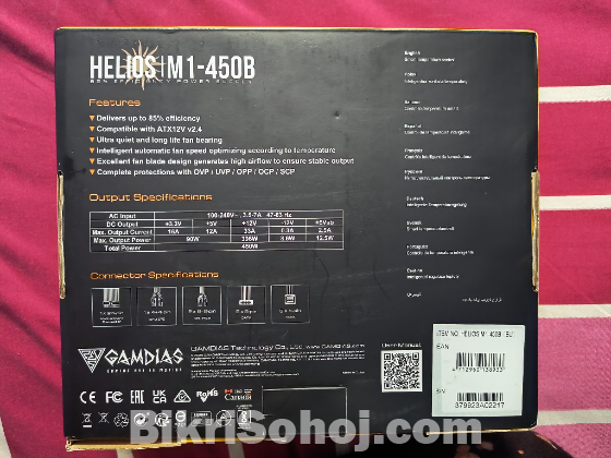 Helios M1-450B Damdias Power Supply